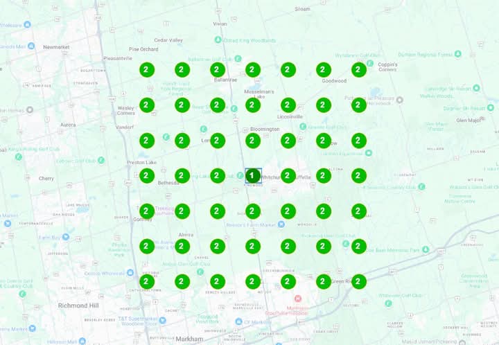 Maps Performance Data, Dental Client | dental marketing result by Pinnacle Dental Marketing Agency